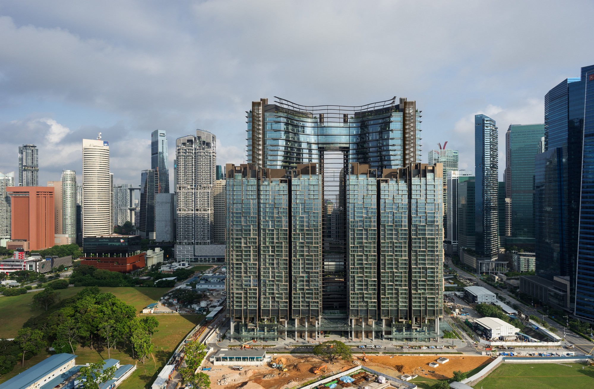 Image result for Ingenhoven Architects' Marina One -Singapore project