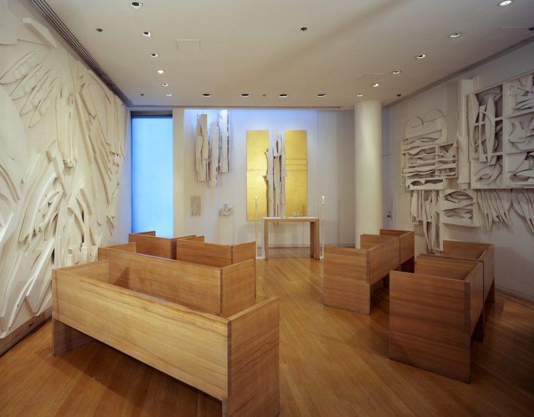 Nevelson Chapel at Saint Peter’s Church_view towards alter_photo credit Thomas Magno Photography
