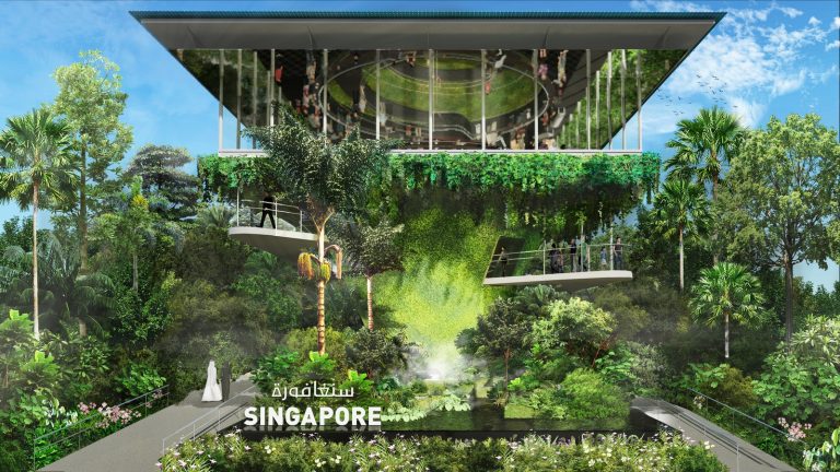 Front Elevation_credit Singapore Pavilion, Expo 2020 Dubai