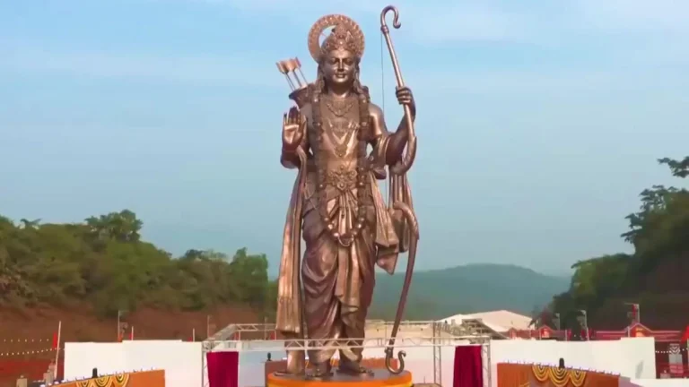 77-foot Lord Ram Bronze Statue in Goa1