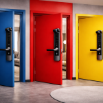 Bold Colored Doors