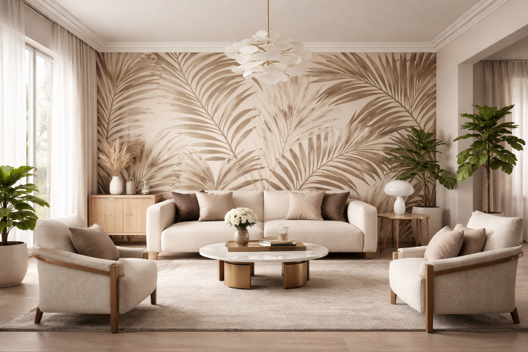 Walls with Wallpaper