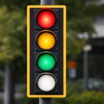 White Traffic Lights