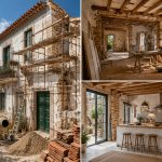 Mediterranean House Renovation Collage
