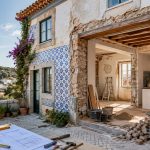 Mediterranean House Renovation with Scenic Town View