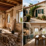 Rustic Stone House Renovation Before and After