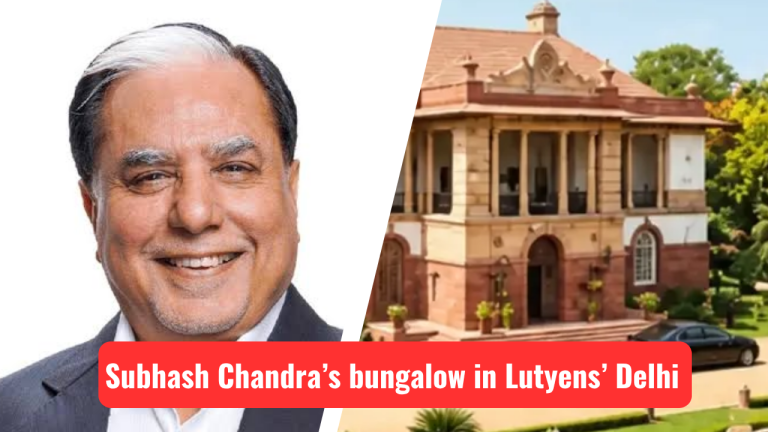 Subhash Chandra’s bungalow in Lutyens’ Delhi